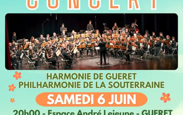 Concert de printemps de l’Harmonie de Guéret