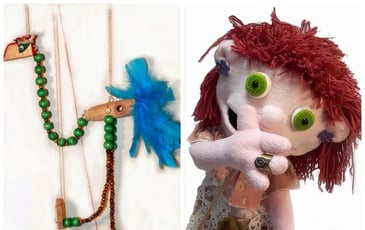 Visite ludique d'un atelier de fabrication de marionnettes