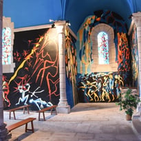 40 ans : premier coup de pinceau dans l'église