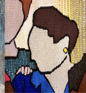 Tisser en beauté, le fil du beau à travers les siècles : exposition de tapisseries anciennes, modernes et contemporaines