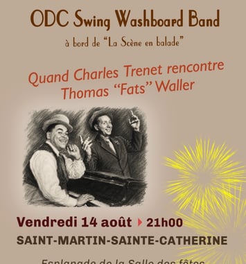 ODC Swing Washboard Band — Quand Charles Trenet rencontre Fats Waller
