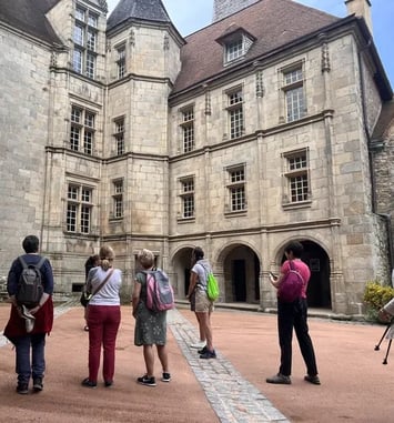 Visite guidée du château des Comtes de la marche